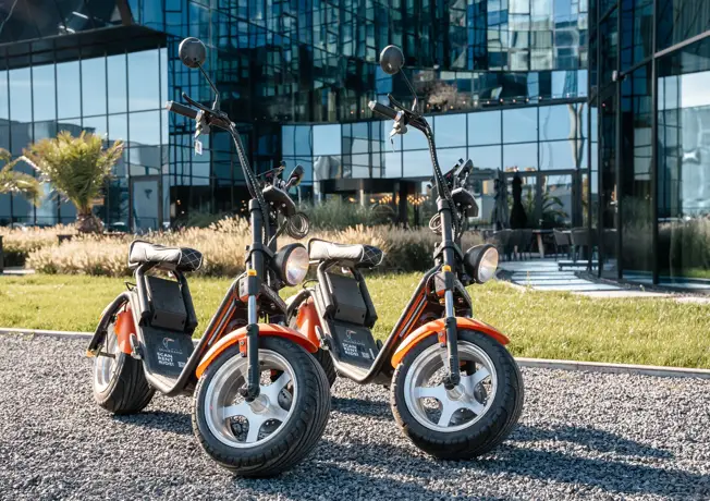 E-choppers à l'Hôtel Gent