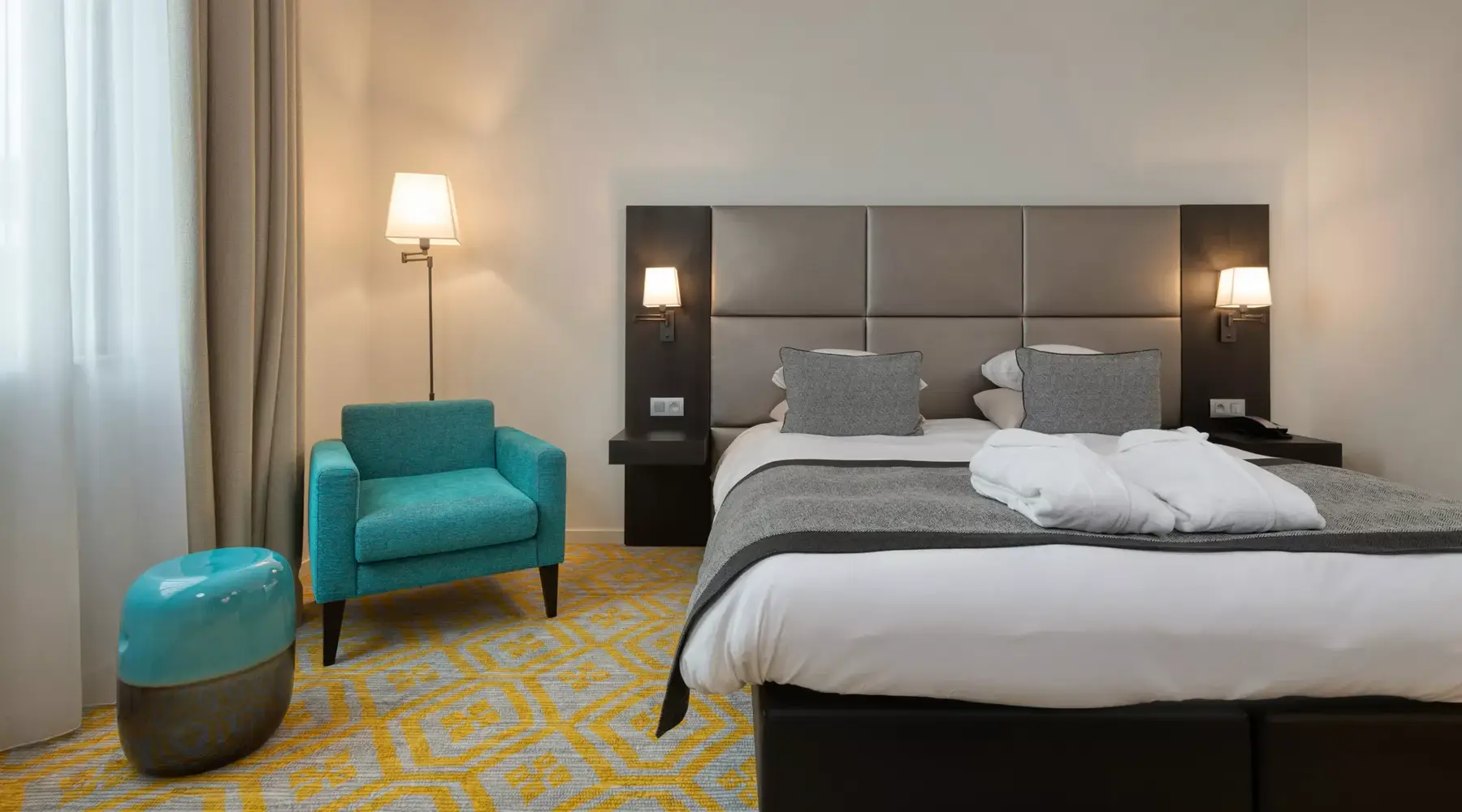 Zimmer im Hotel Waterloo