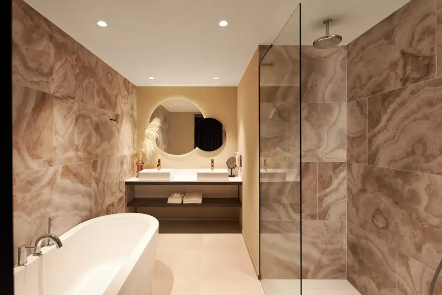 open badkamer