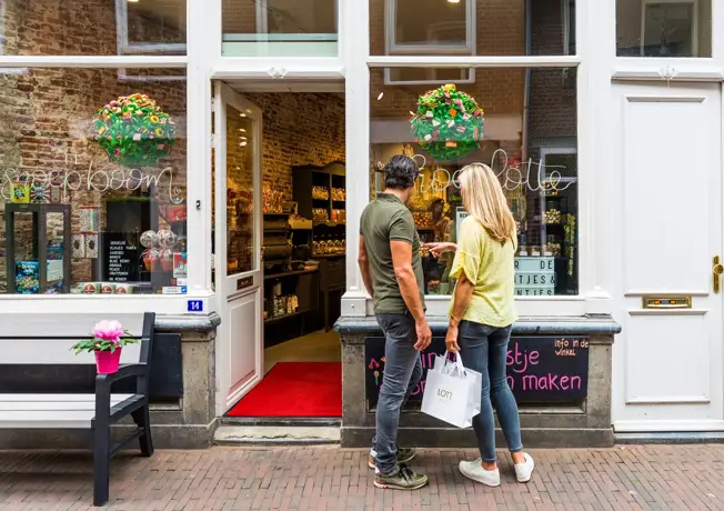 shopping in The Hague