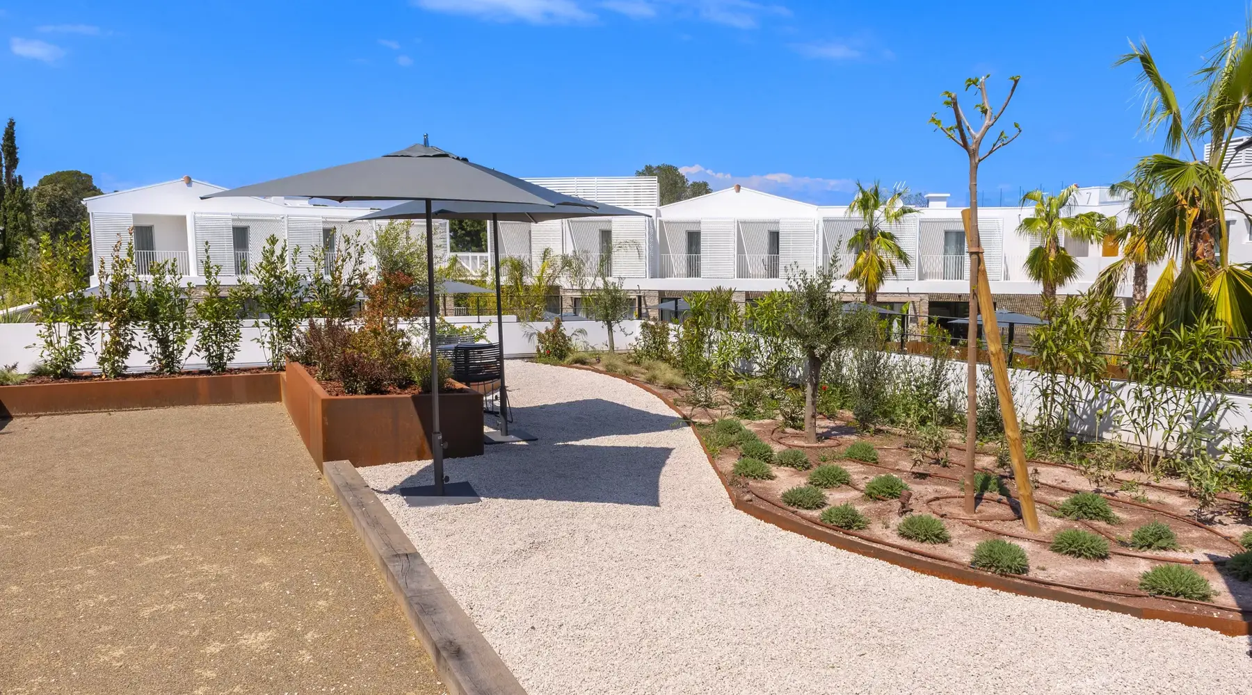 Terrain de pétanque de l'hôtel Bloom