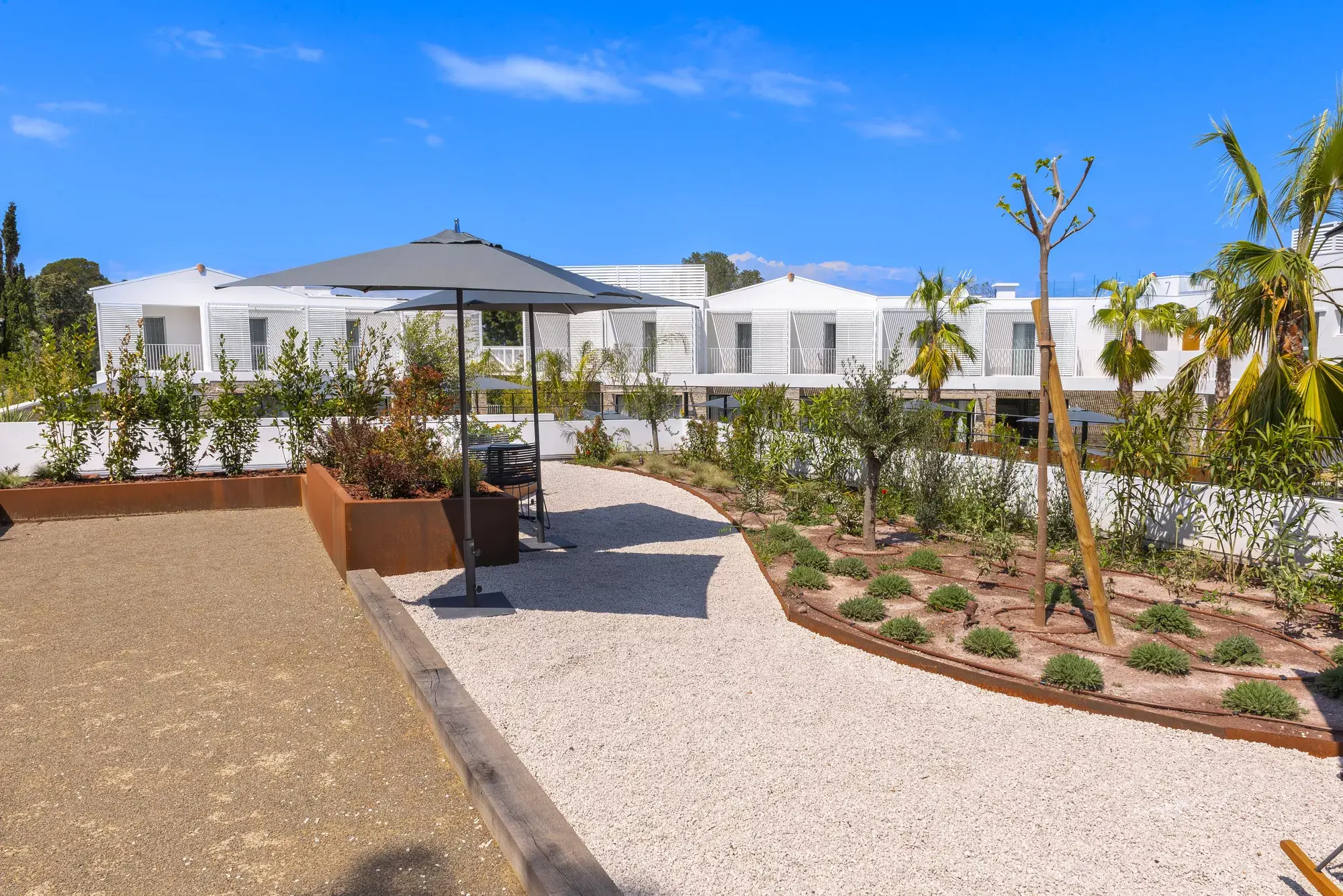 Terrain de pétanque de l'hôtel Bloom
