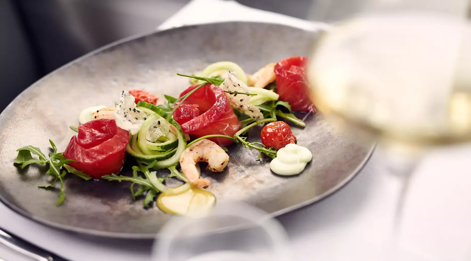 Gerecht van restaurant de Societeit