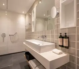 Badezimmerkomfort renoviert