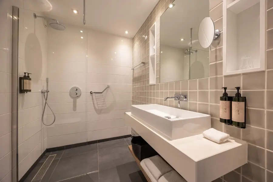 Badezimmerkomfort renoviert