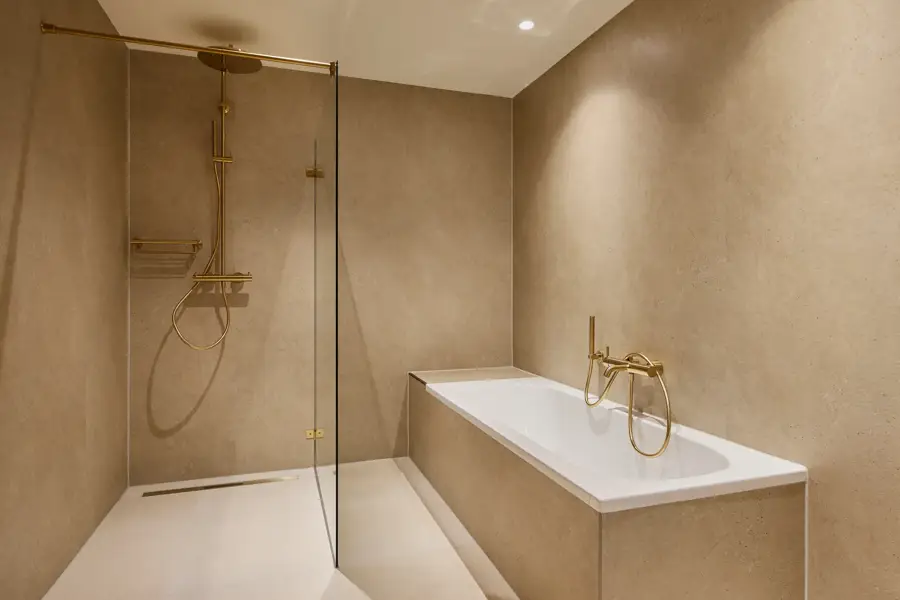 Ligbad en douche