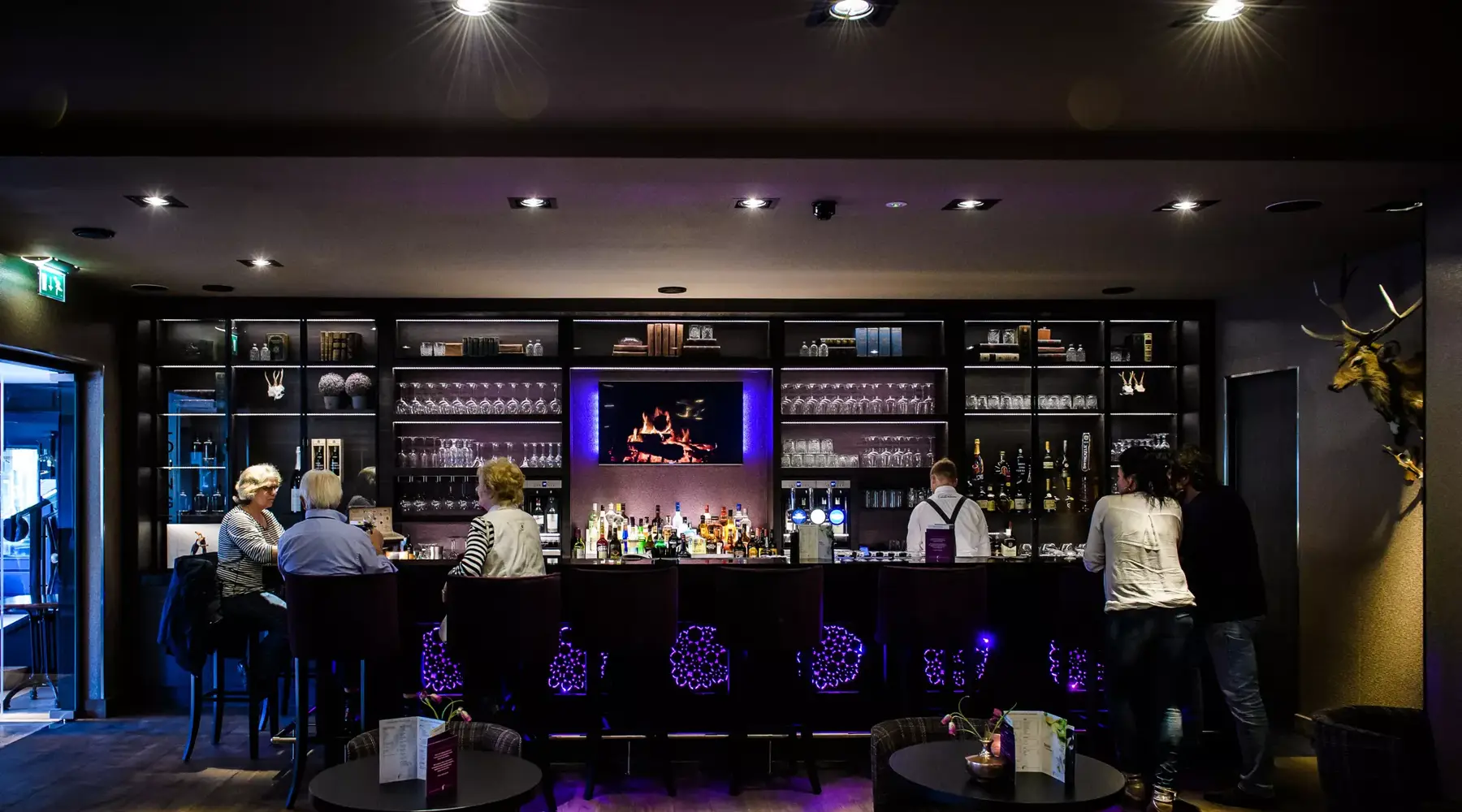 Le bar du hall Nicholson