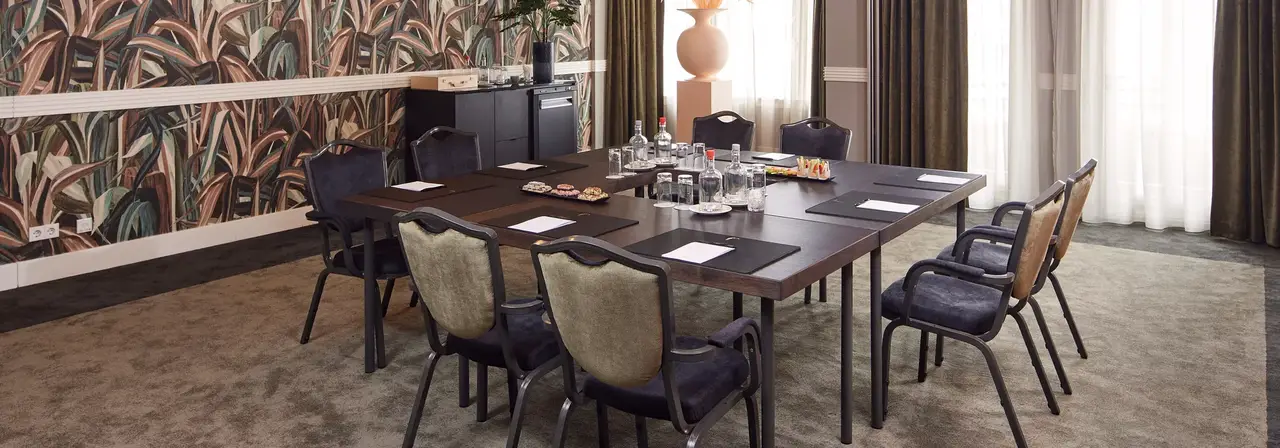 Vergaderzaal Jasmijn 2 in blokopstelling