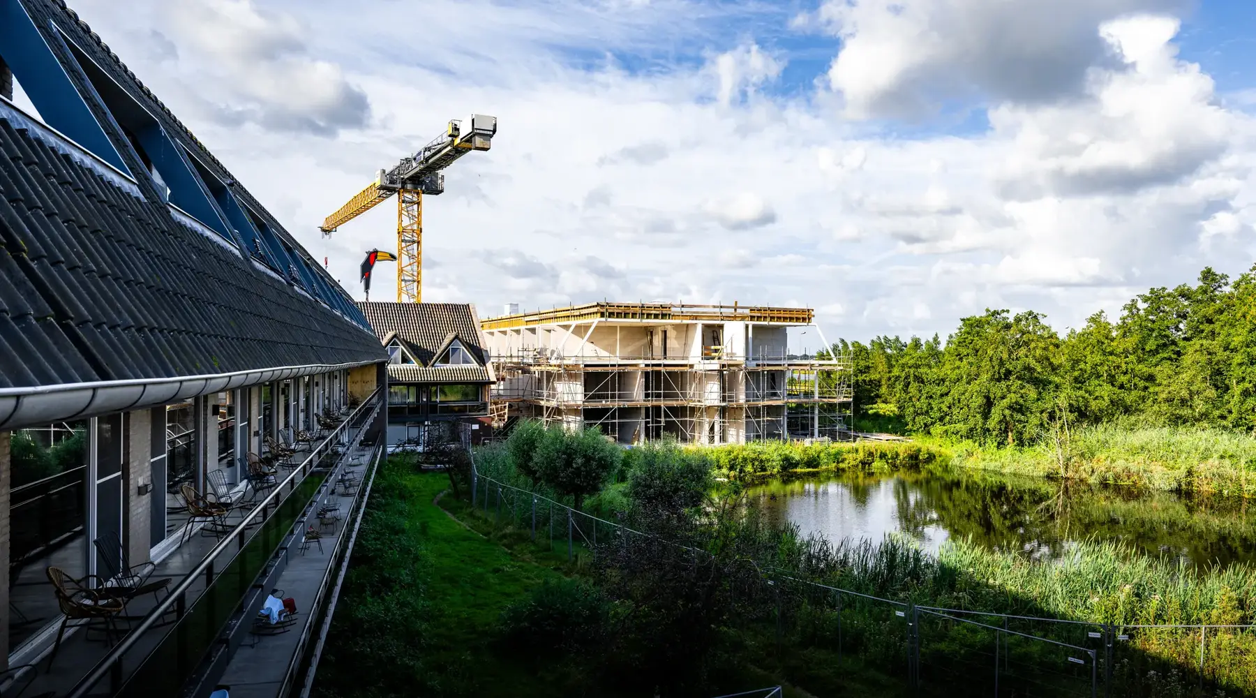 Bau Gebäude Hotel