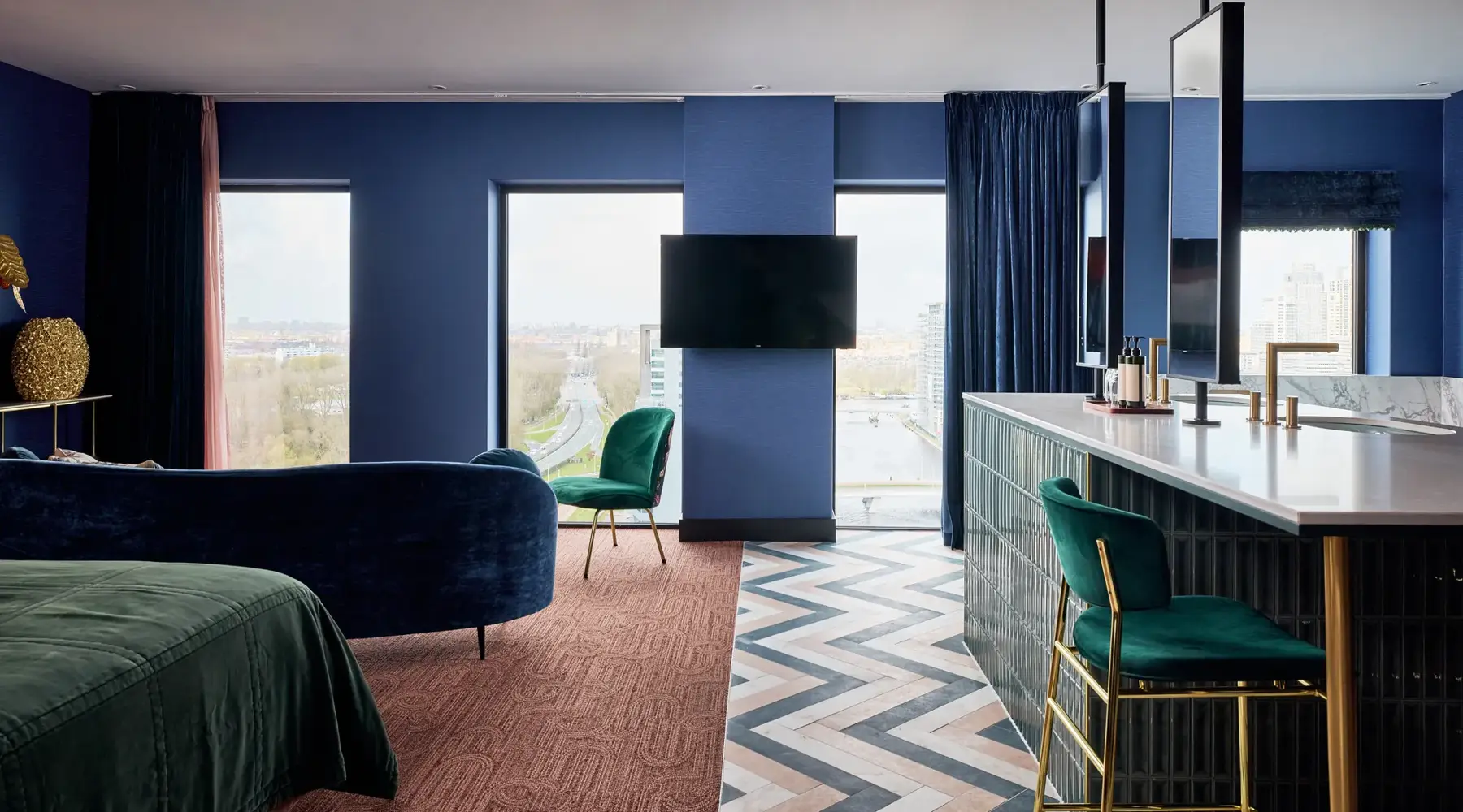 Penthouse Suite Noord met open ruime en uitzicht