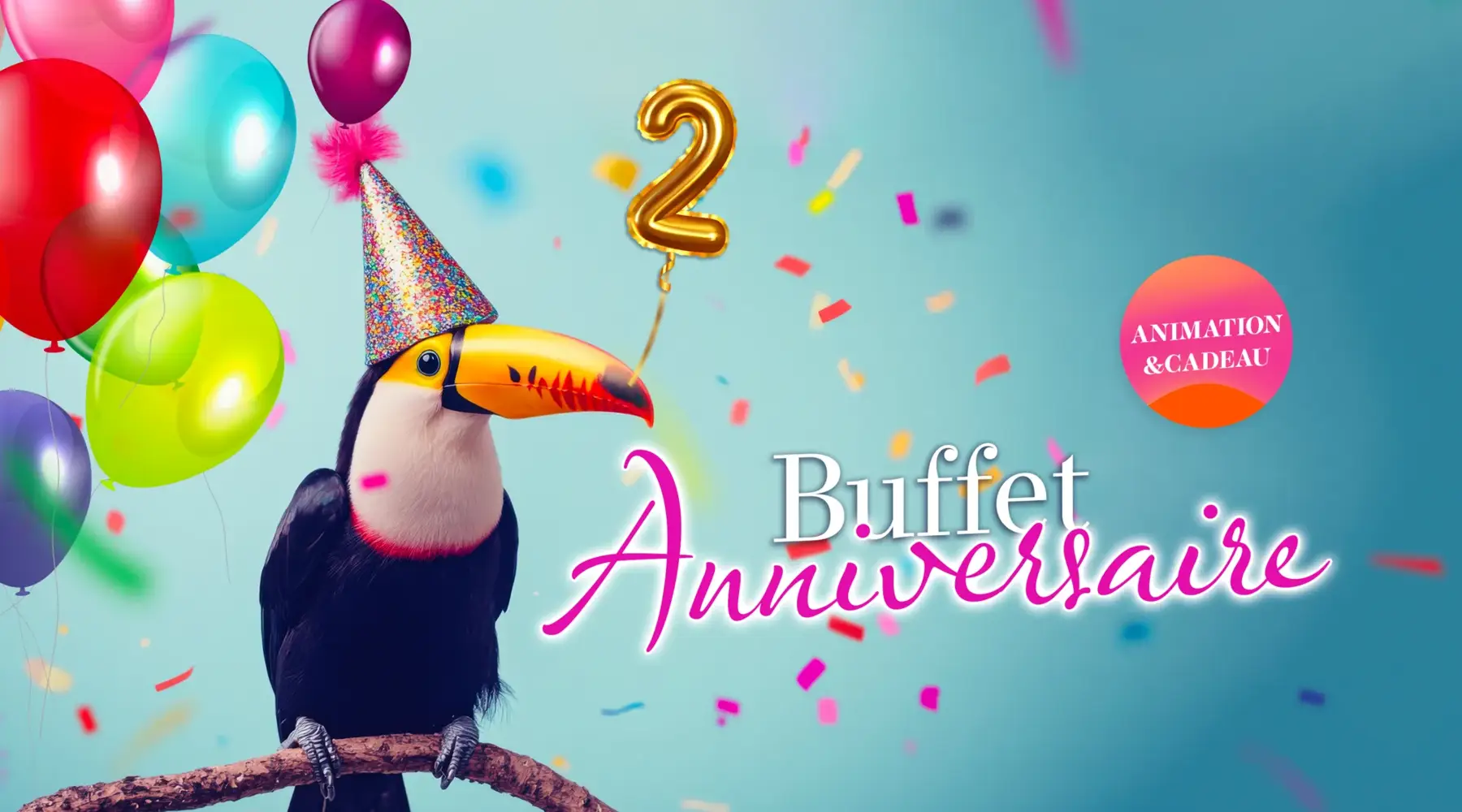 Buffet anniversaire