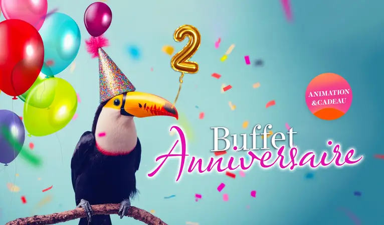 Buffet anniversaire