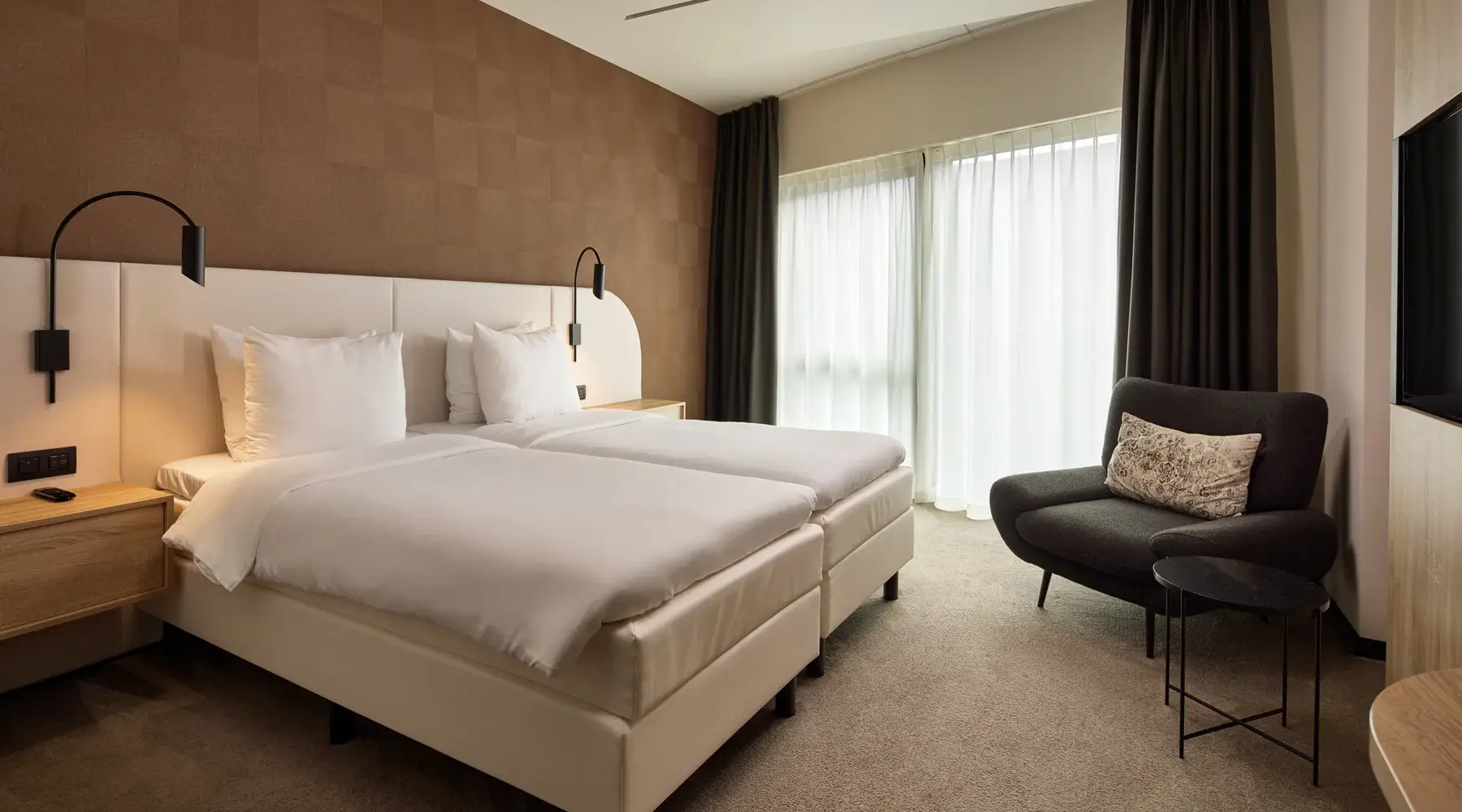 Hotelzimmer im Van der Valk Hotel Gent