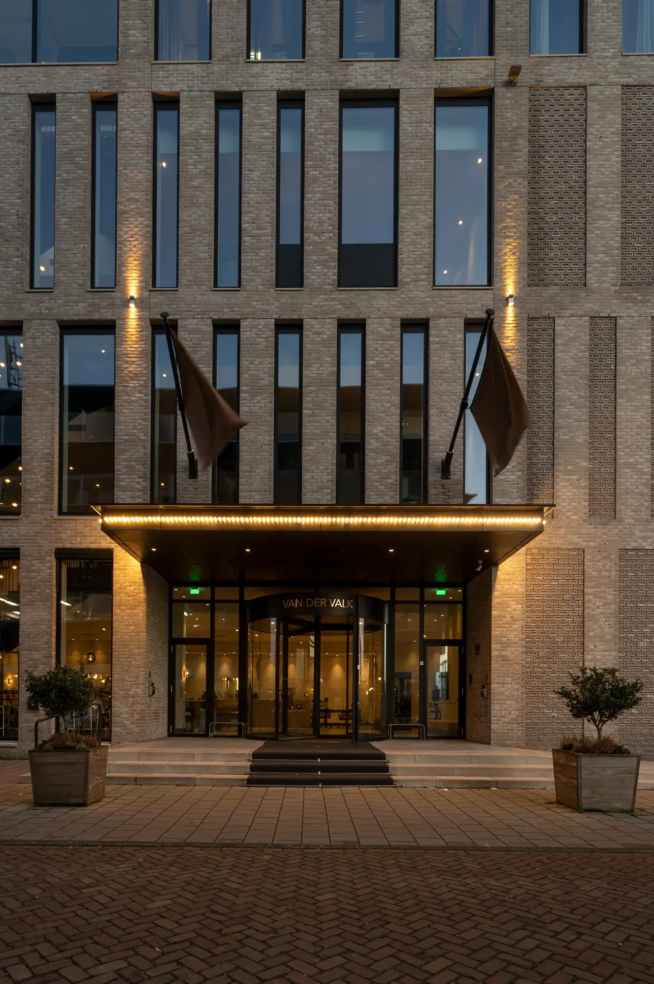 Vue de l'hôtel Van der Valk Amsterdam - Amstel