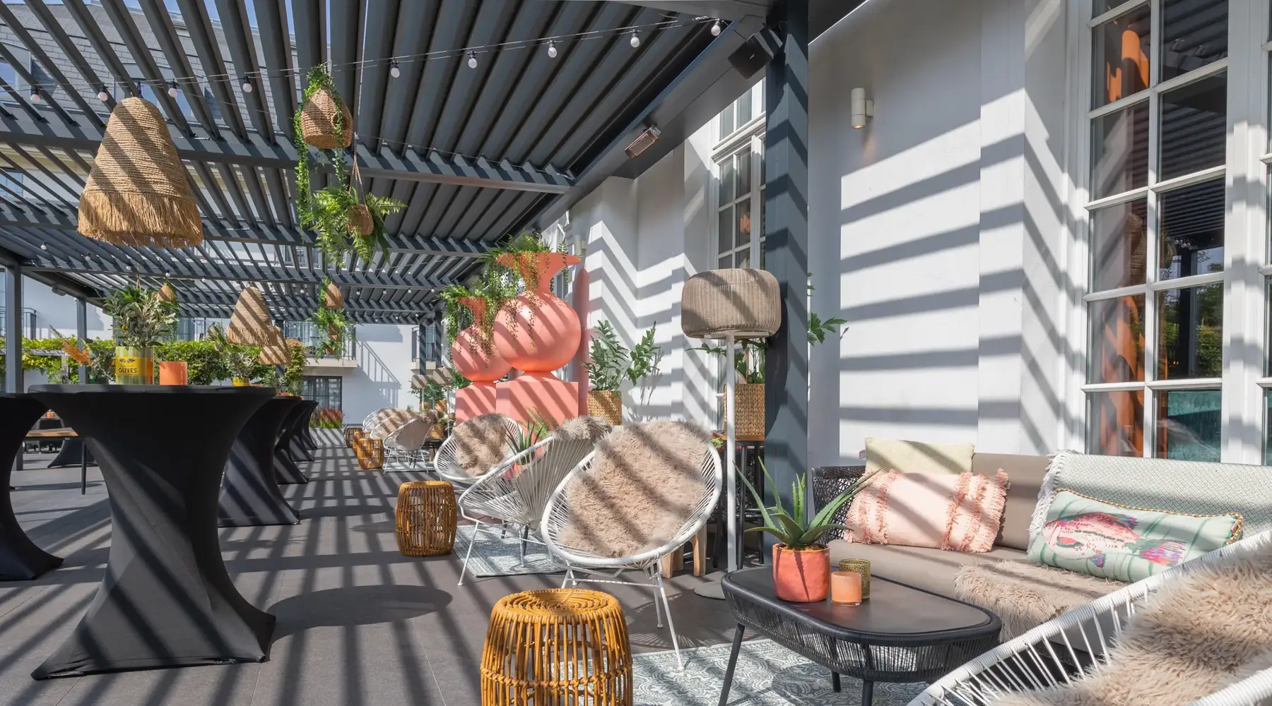 Die sonnige Terrasse 