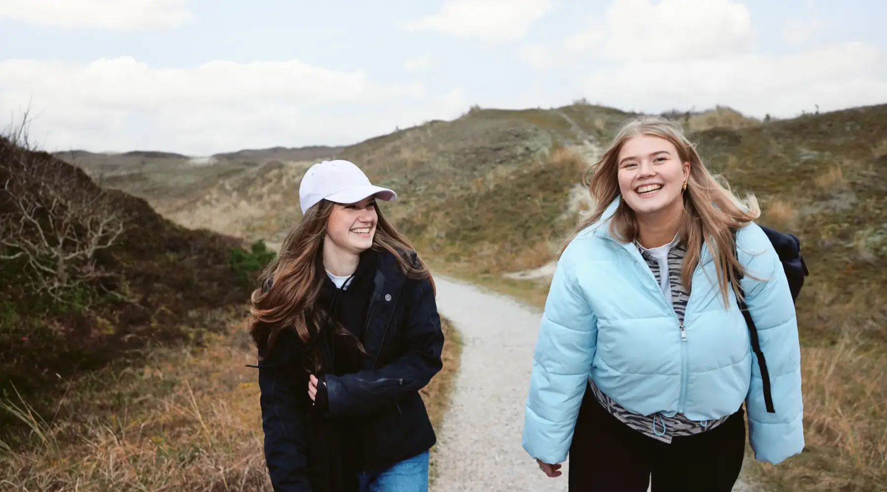 2 amies un week-end dans les dunes