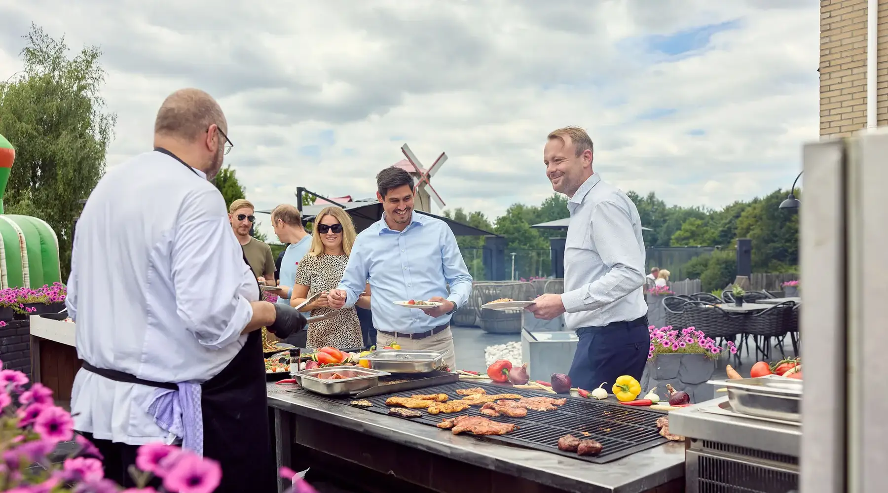 Bedrijfsbarbecue