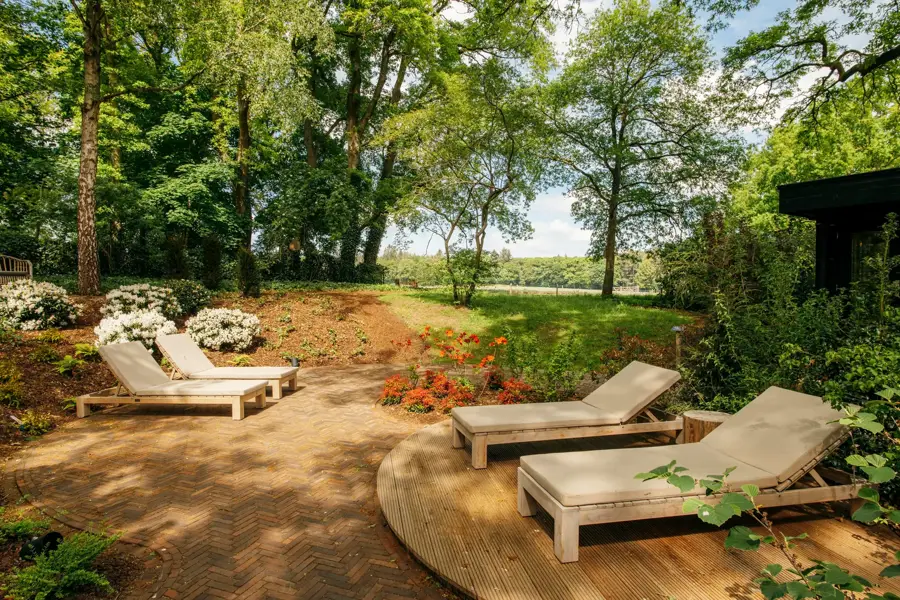 Zomer wellnesstuin