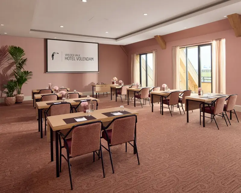 Vergadering in Hotel Volendam