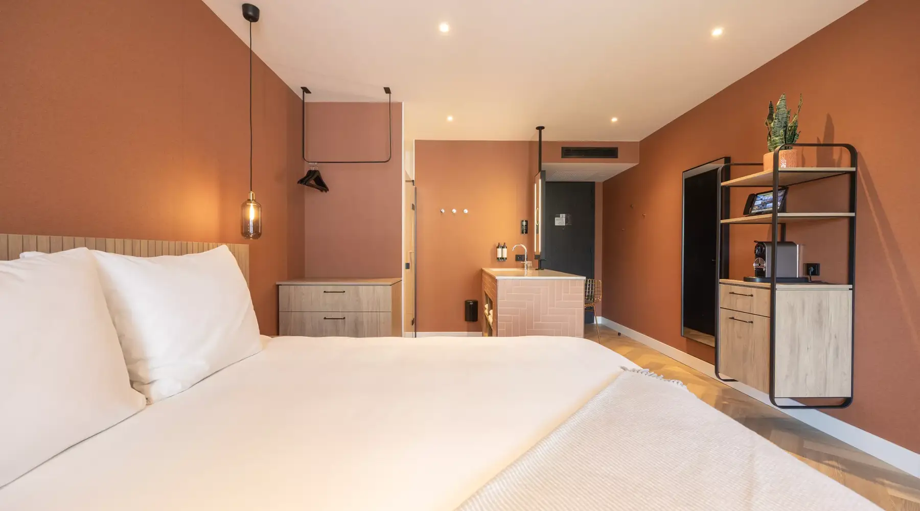 Chambre à l’hôtel La Haye