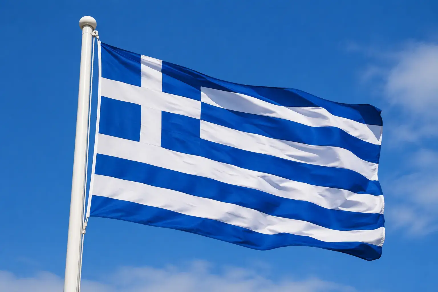 Griechische Flagge