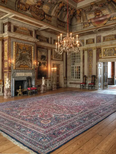 Prunkvolle Halle im Schloss Het Loo 