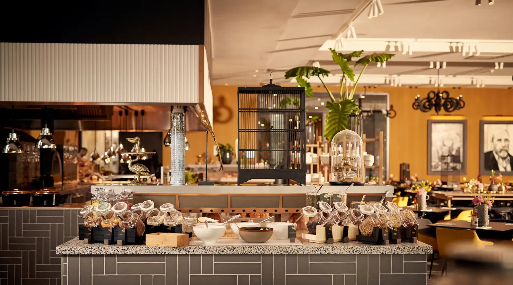 Breakfast buffet at Hotel Amsterdam - Amstel.