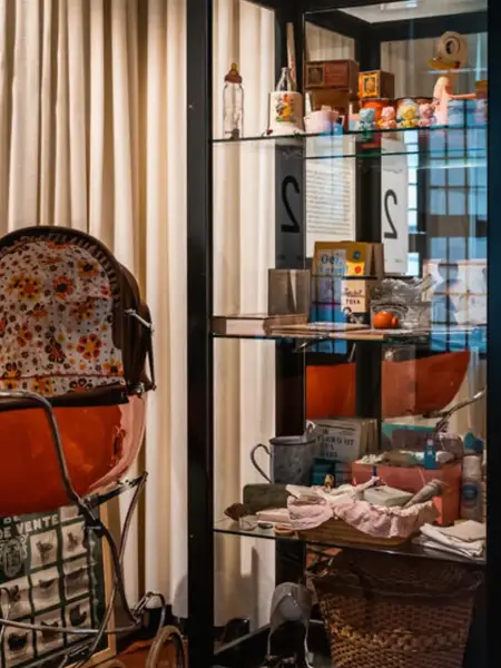 Innenseite des Huis van Alijn, ein Kindermuseum in Gent