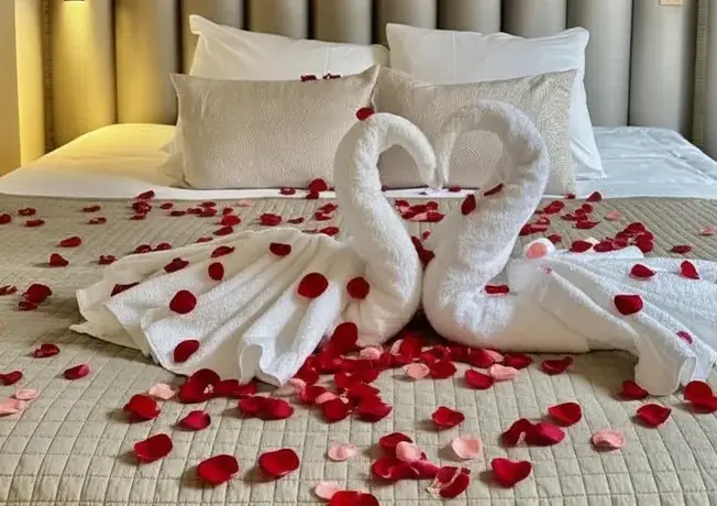 uitgebreid ontbijt op bed roomservice