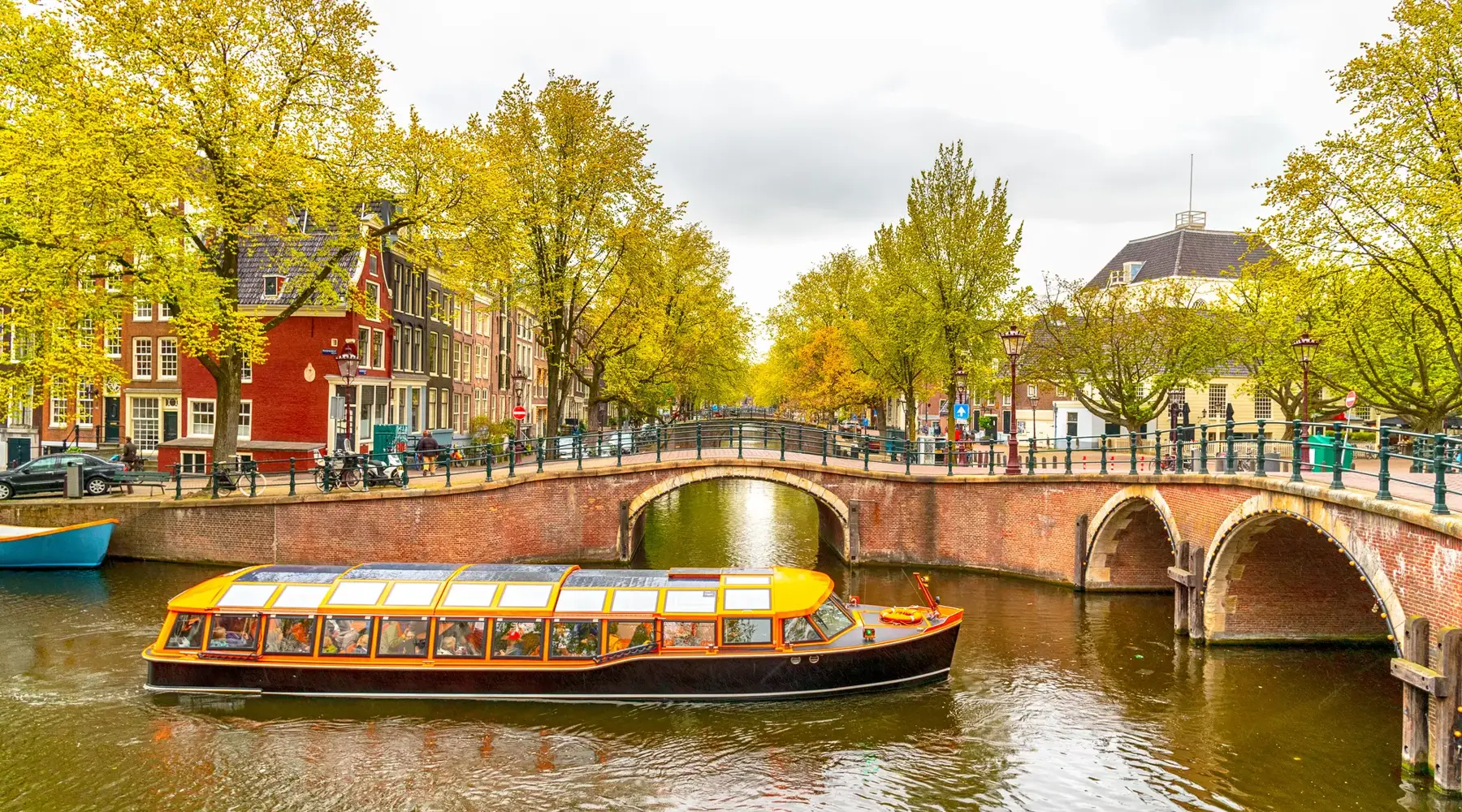 Amsterdam | Canaux | Ponts | Bateau de promenade