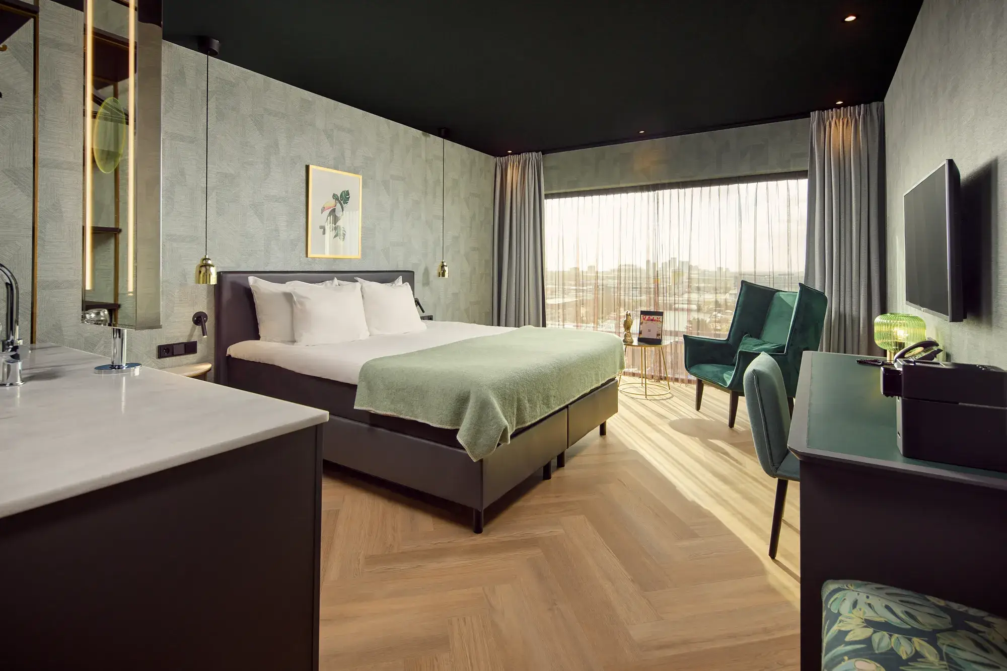 Comfort room with open bathroom