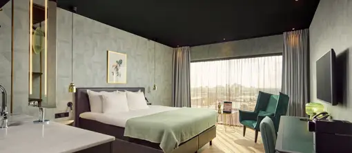 Comfort room with open bathroom