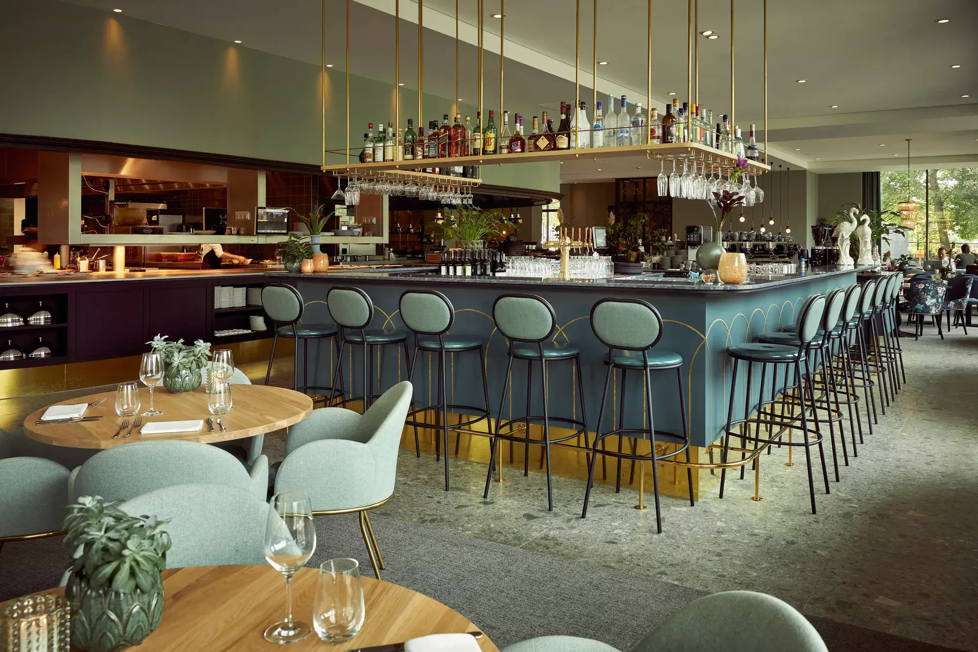 De bar van Van der Valk Hotel Venlo