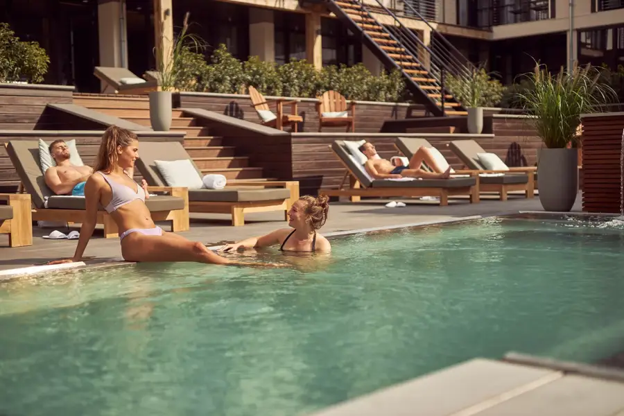 Hotel mit Wellnessbereich