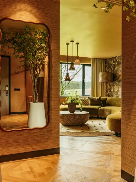 Suite van een Van der Valk Hotel