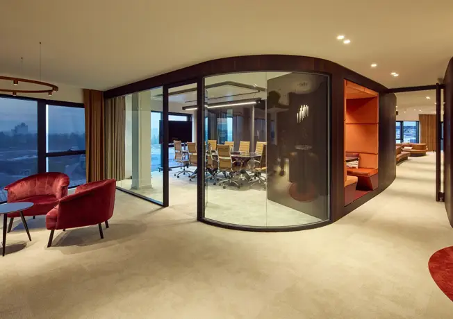 Lobby im Van der Valk Hotel Gent