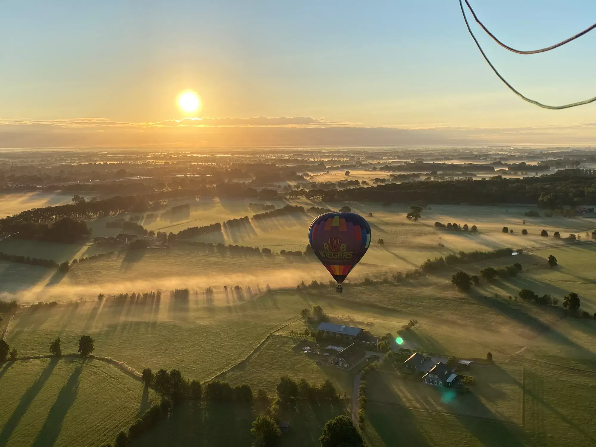 Heißluftballonfahrt