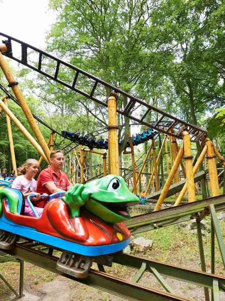 Duinrell frog rollercoaster