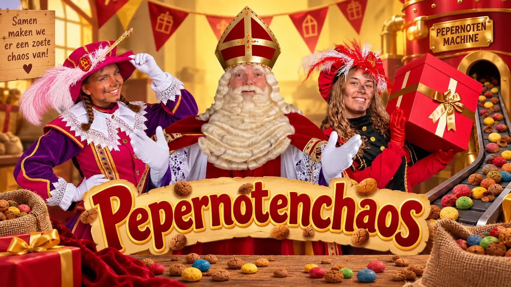 Sint & Pieten Show | Van der Valk Palace Hotel Noordwijk