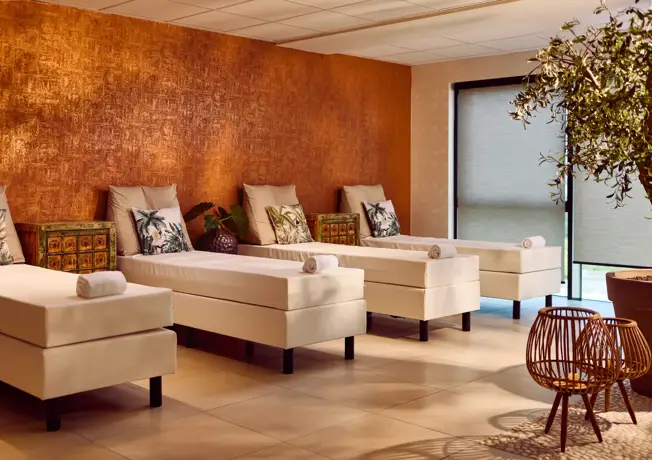 Femme recevant un traitement