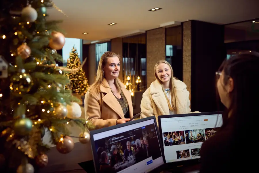 kerst receptie