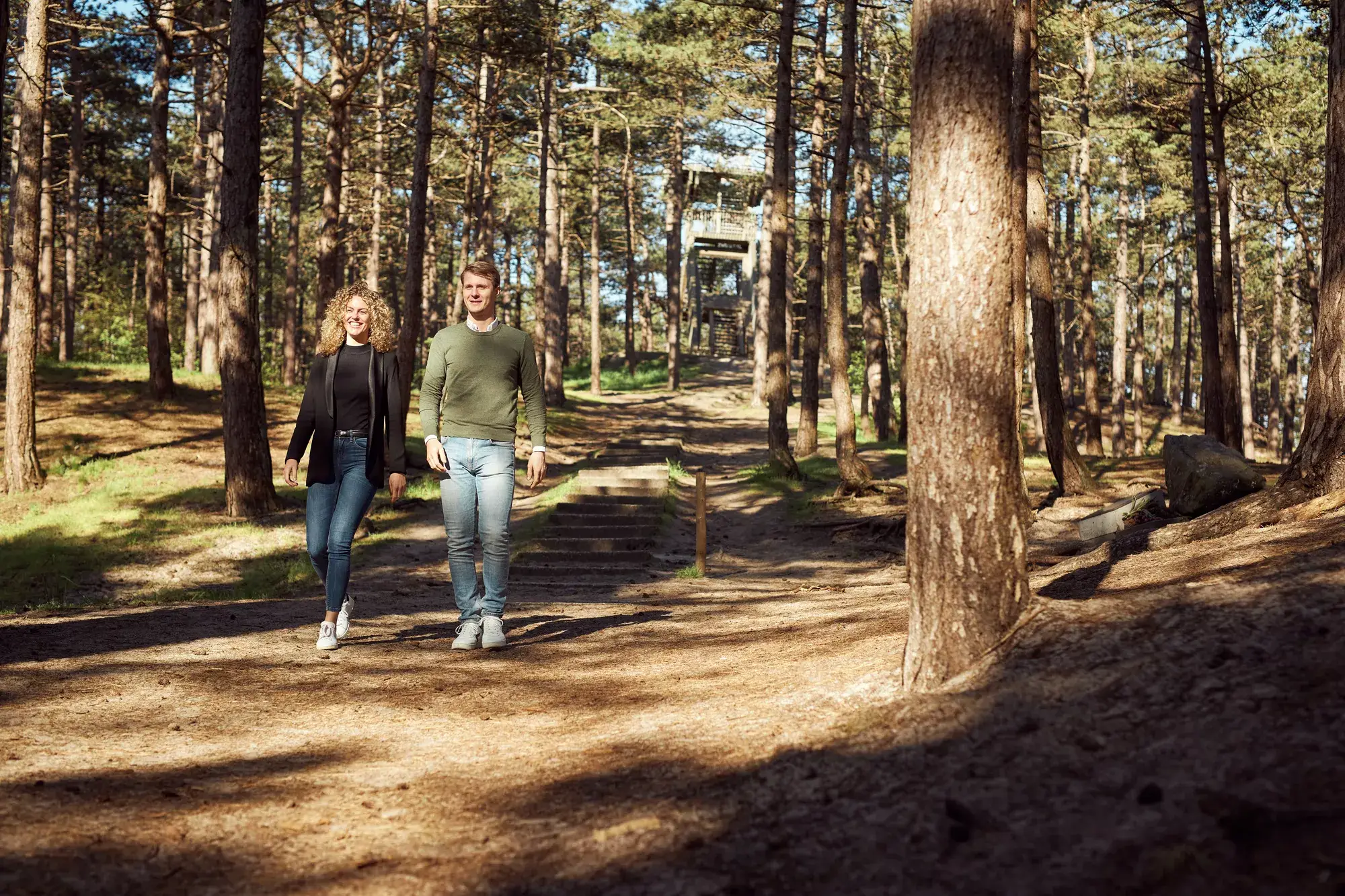Wandelend koppel