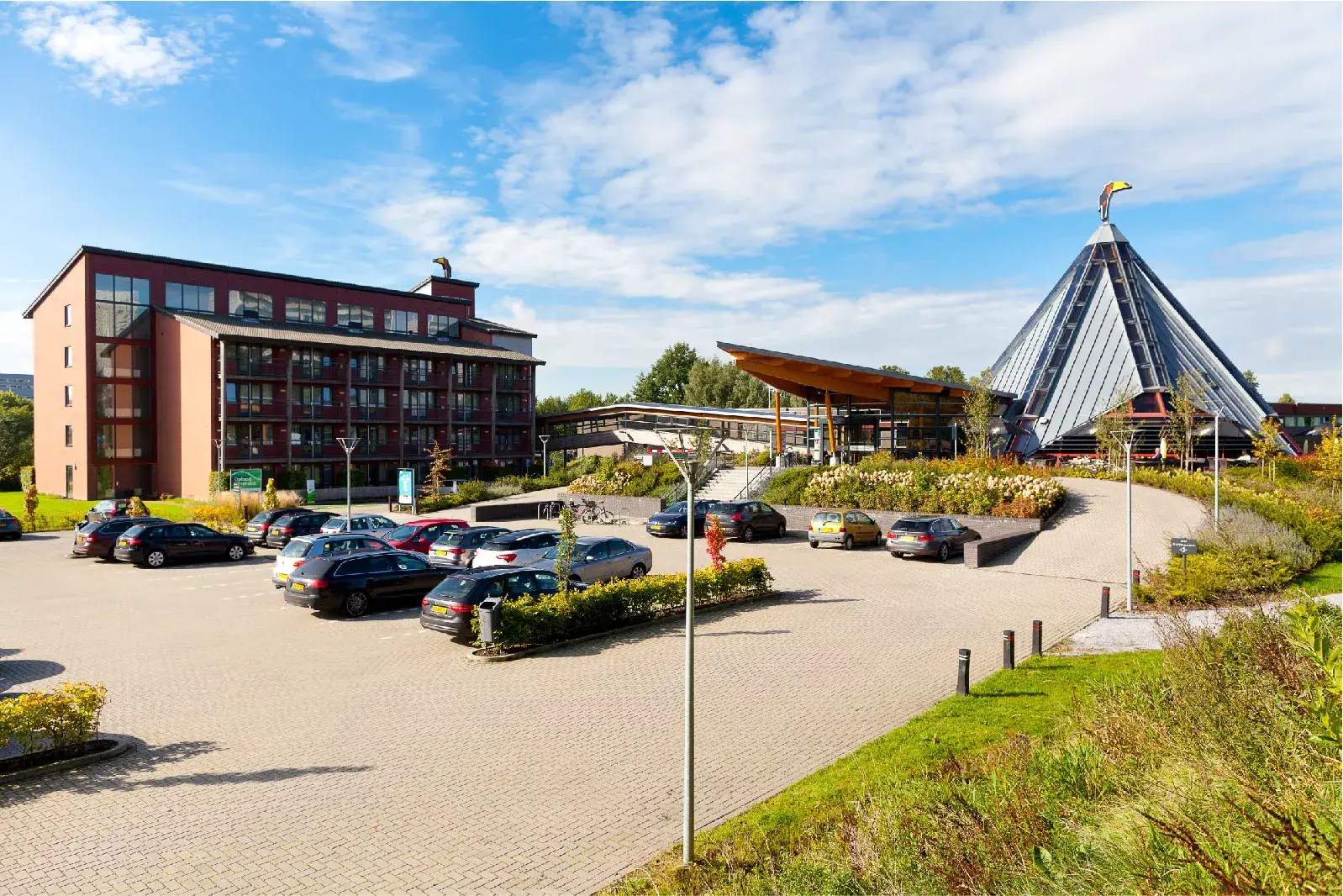 Parking at Van der Valk