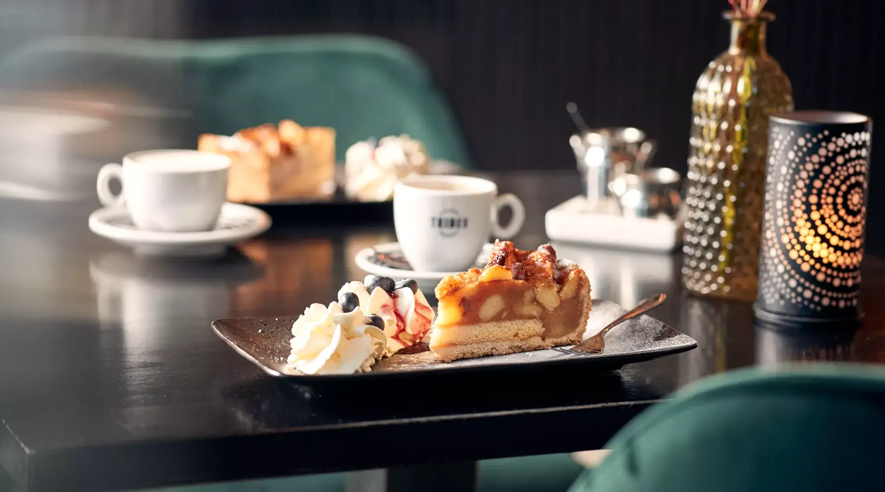 Koffie met gebak