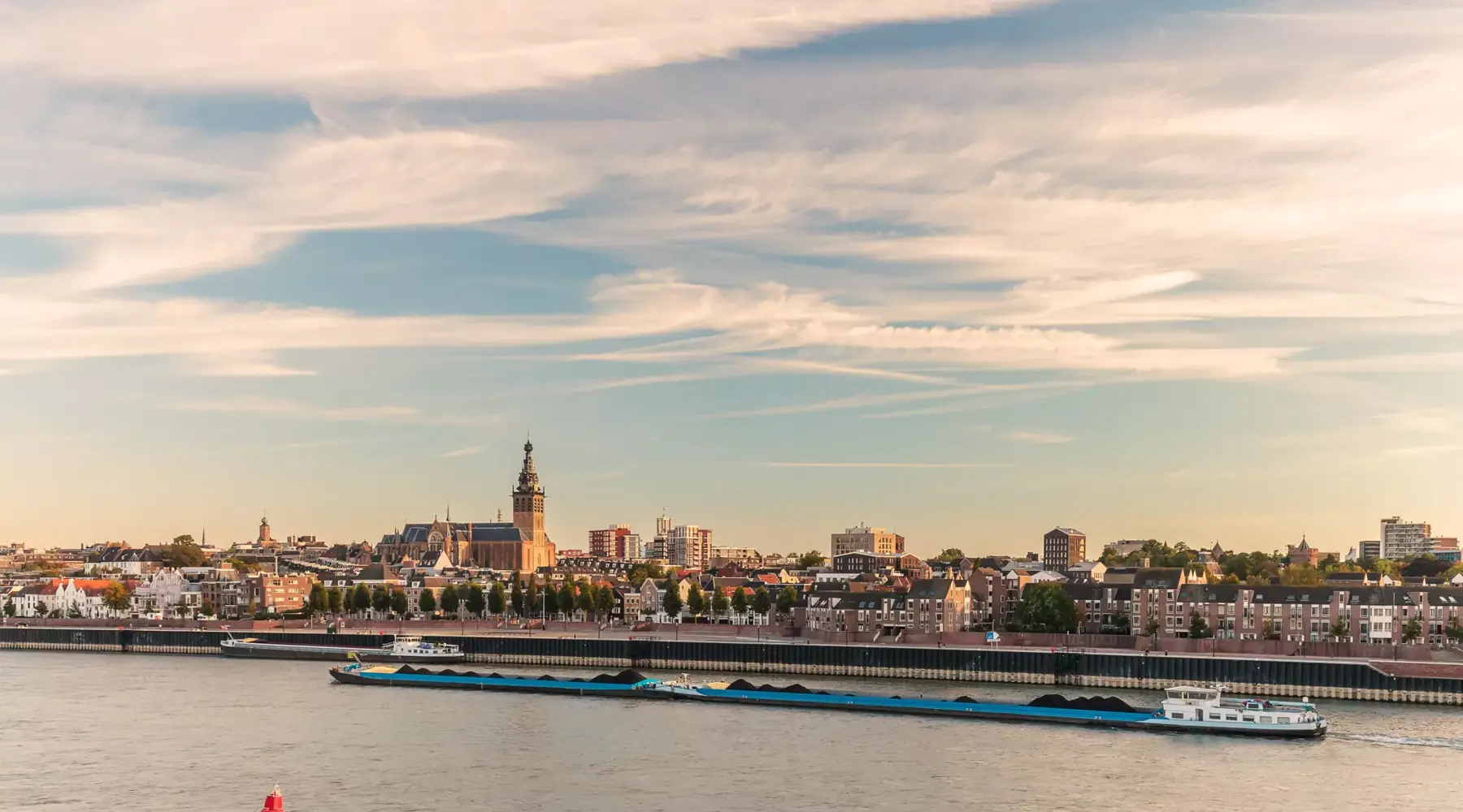 Skyline Nijmegen stad