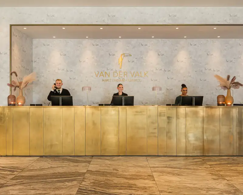 Réception de l'hôtel Van der Valk Amsterdam - Amstel