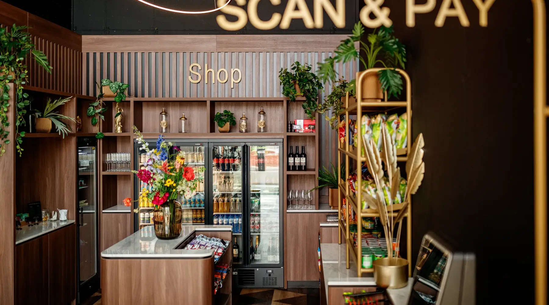 Mini shop à l'Hôtel Beveren