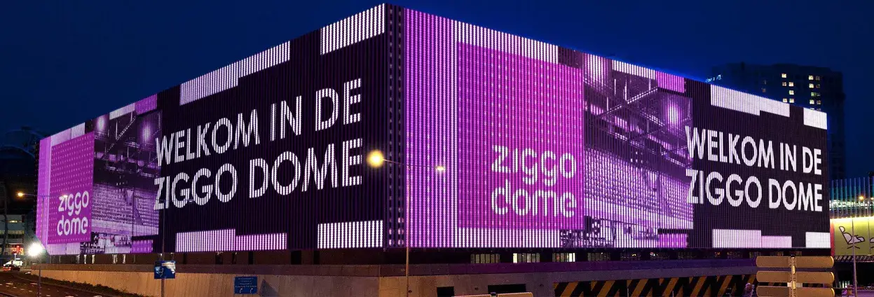 The Ziggo Dome in the evening
