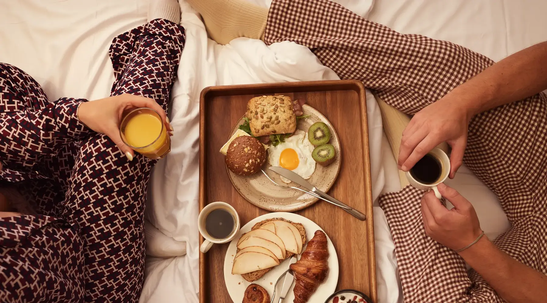 Breakfast in bed