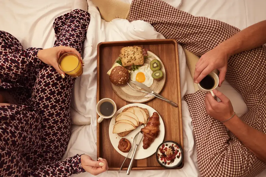 Frühstück im Bett